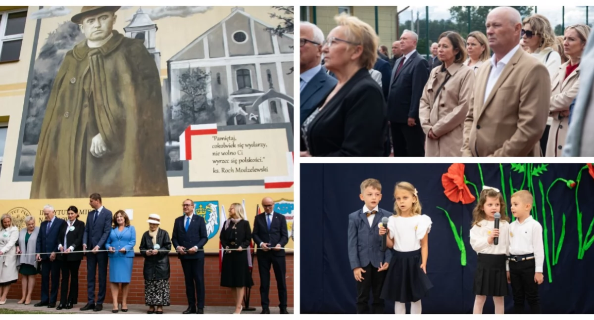 Jubileusze, Piekuty szkoły patronem Rochem Modzelewskim [FOTO] - zdjęcie, fotografia