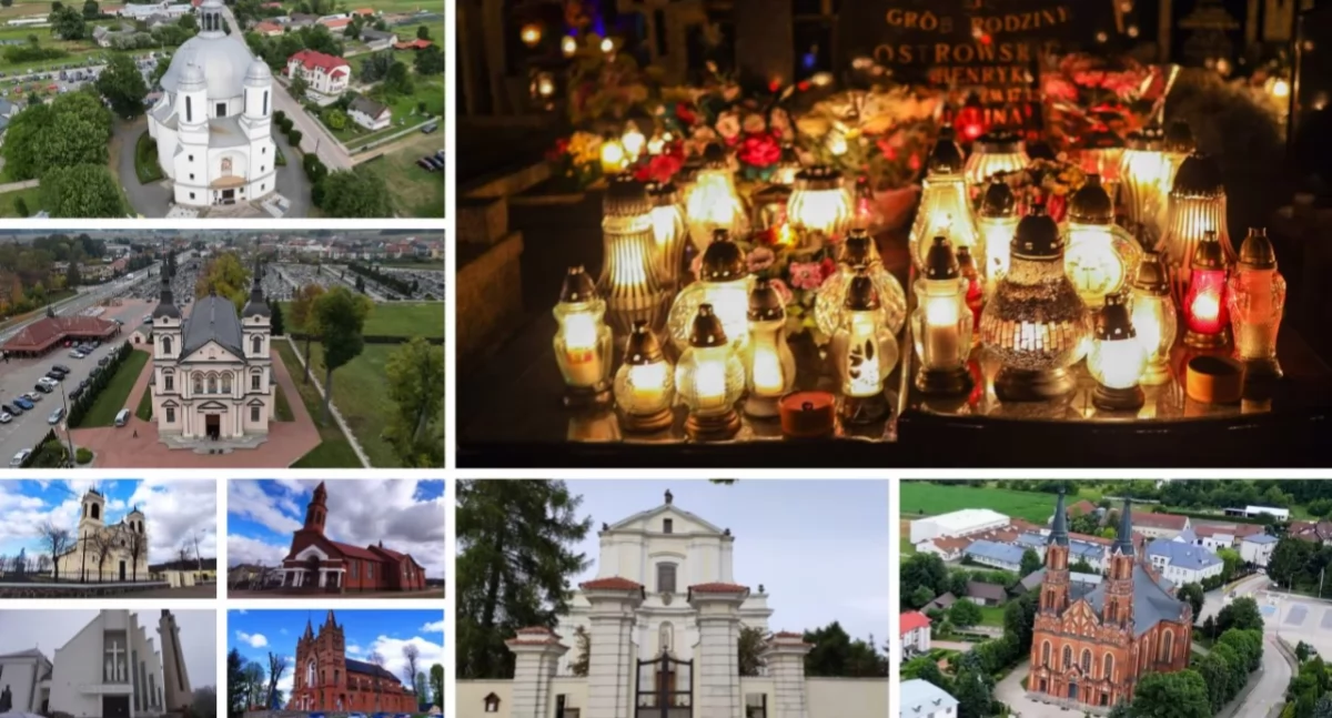 Kościół, Harmonogram uroczystości liturgicznych Wszystkich Świętych Dzień Zaduszny listopada - zdjęcie, fotografia