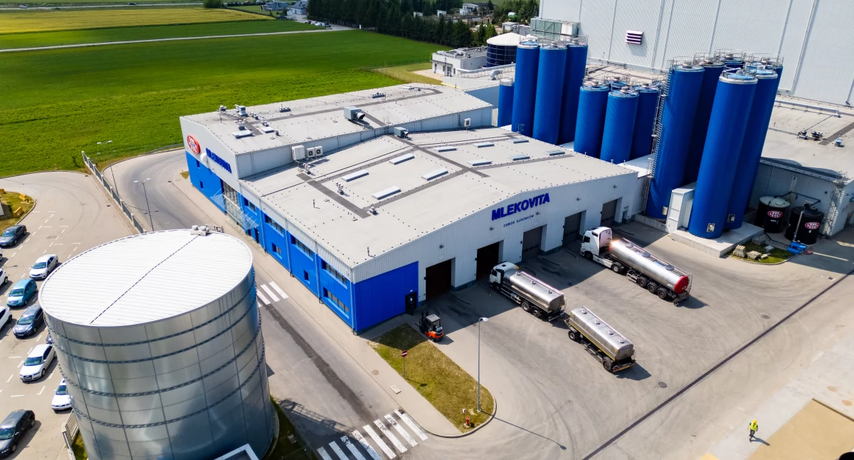 Zdjęcie: Zakład produkcyjny Grupy MLEKOVITA w Wysokiem Mazowieckiem