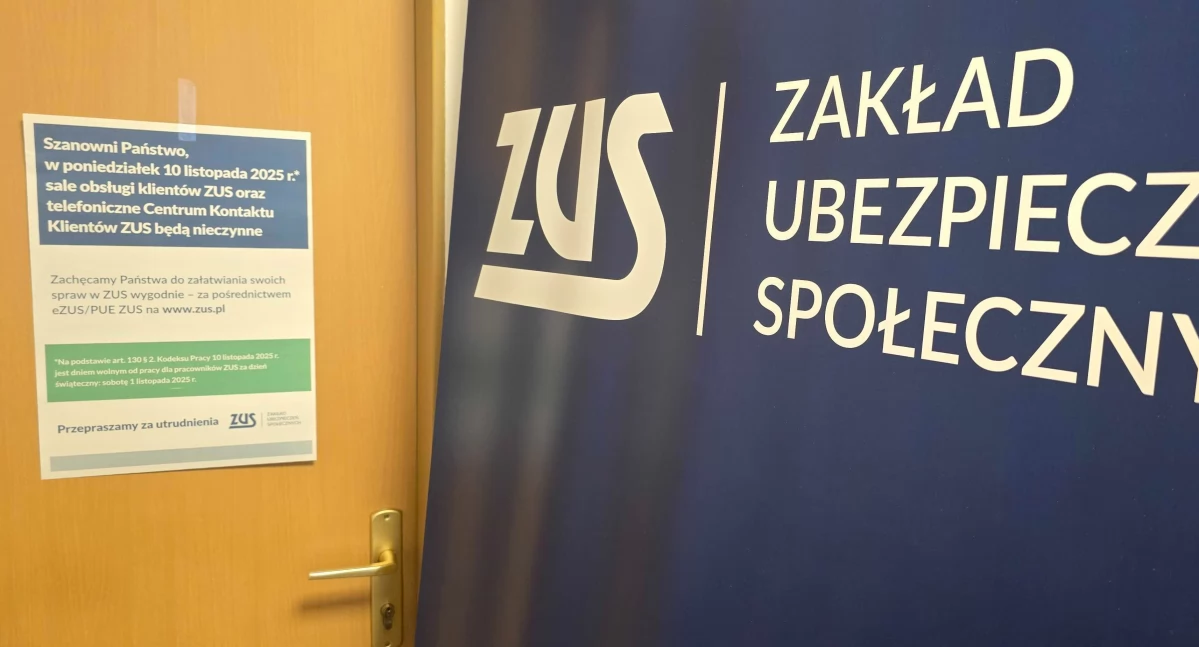 US - ZUS, zamknięty listopada sprawy urzędowe załatwisz tylko online - zdjęcie, fotografia