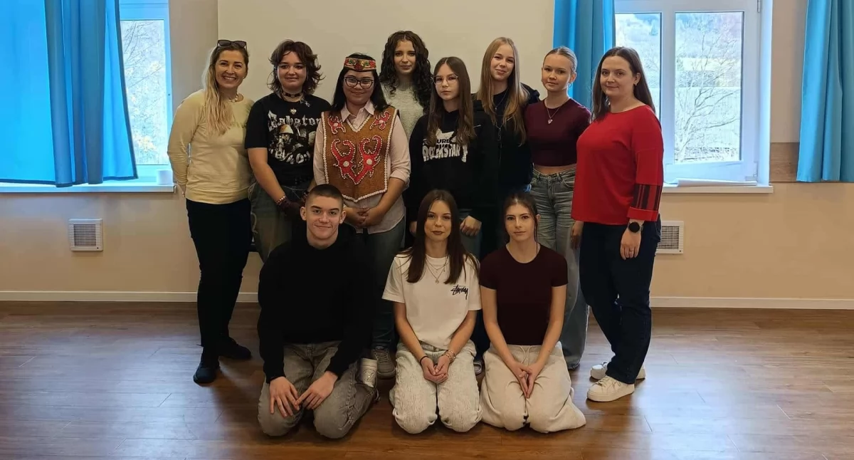 Edukacja, Międzynarodowe spotkania język kreatywność Euroweek Różance [foto] - zdjęcie, fotografia