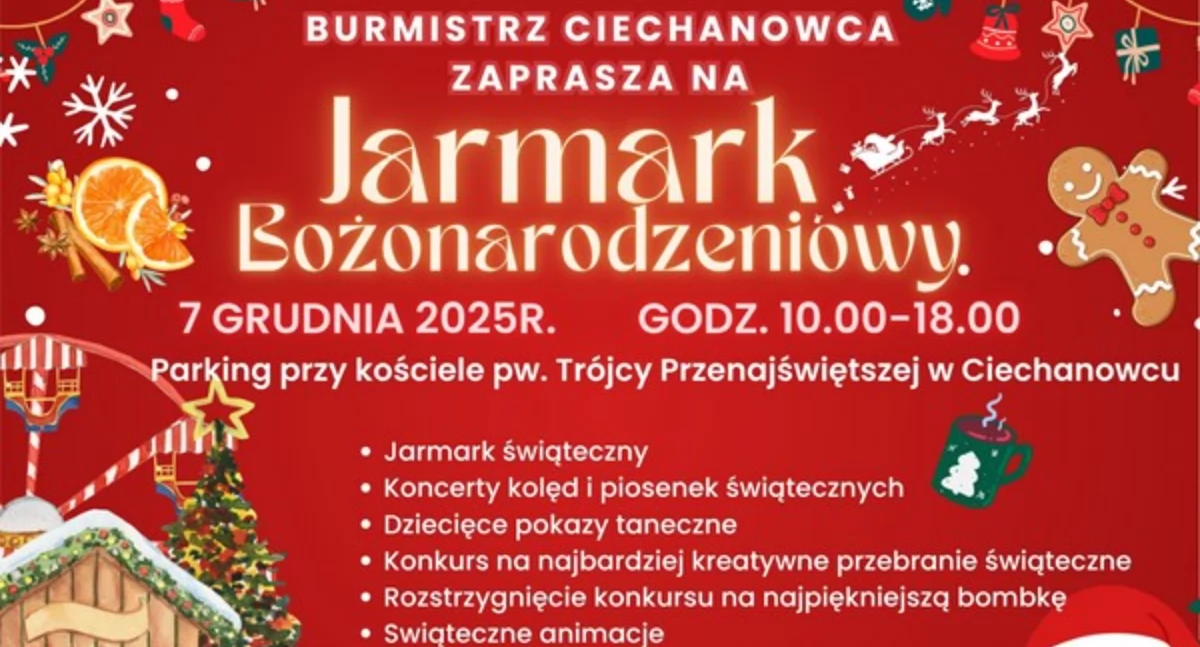 Święta, Ciechanowcu odbędzie Jarmark Bożonarodzeniowy - zdjęcie, fotografia