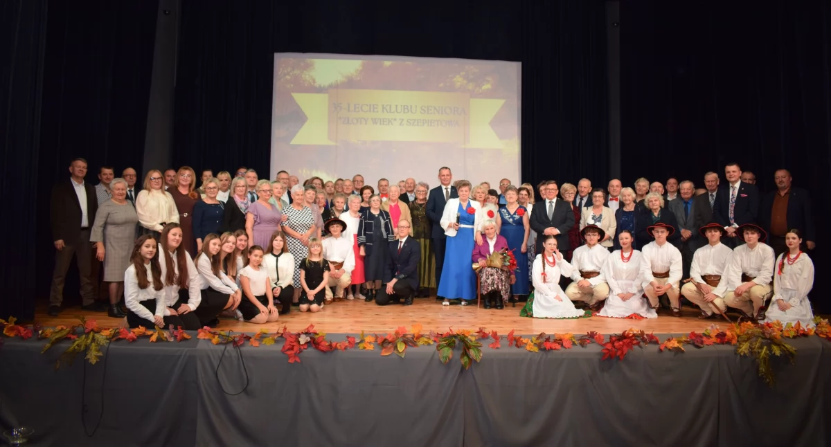 Seniorzy, Seniora Złoty Szepietowa obchodził swoje lecie [foto] - zdjęcie, fotografia