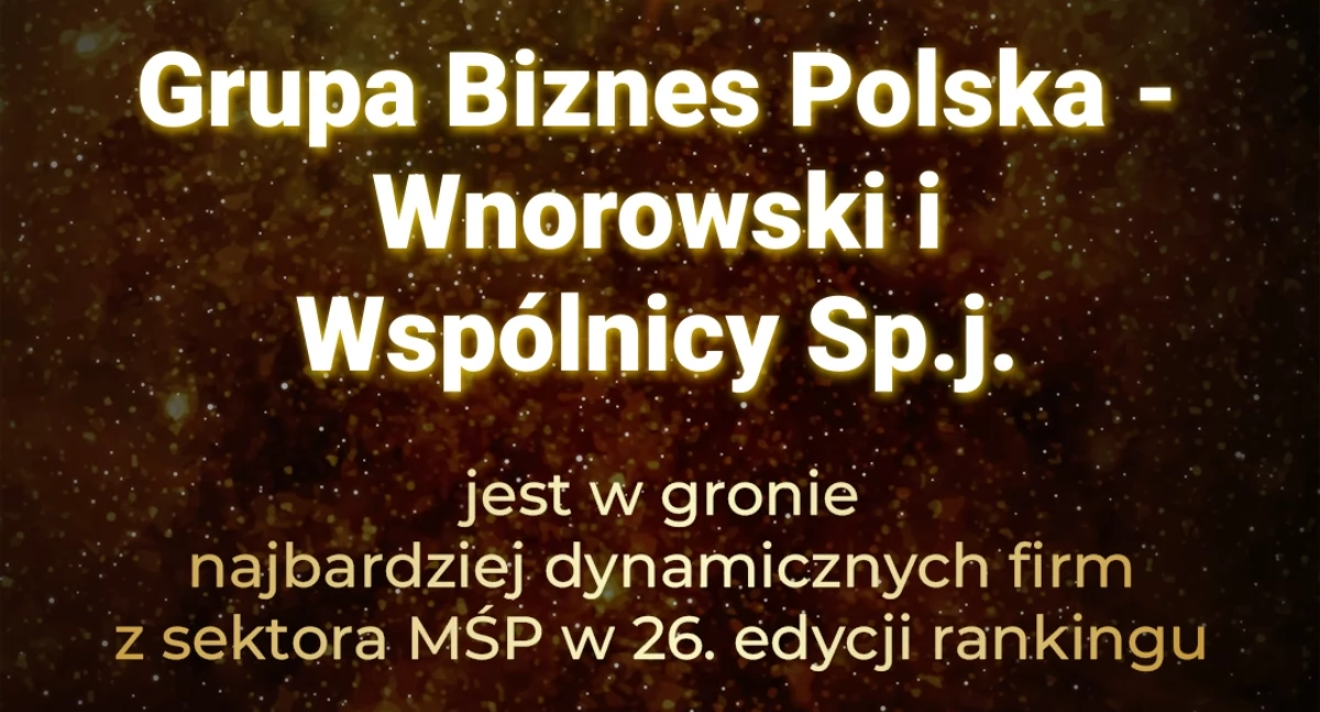 Gazela Biznesu 2025 dla Grupy Biznes Polska