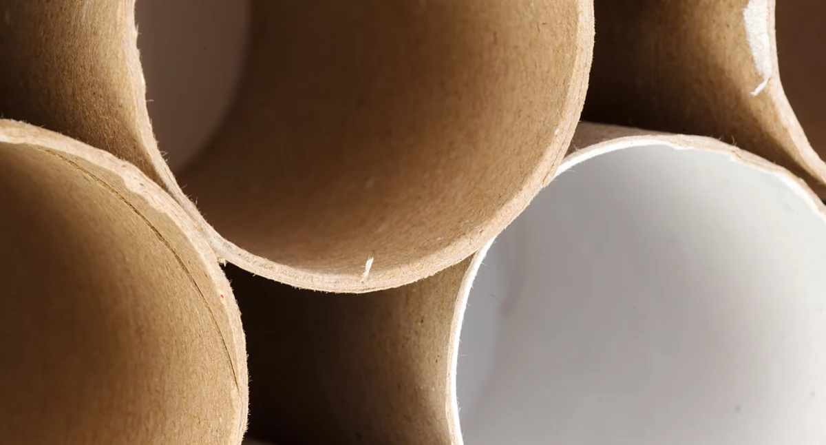 Artykuł sponsorowany, papierowe tuleje tekturowe ekologiczne wsparcie przemysłu środowiska - zdjęcie, fotografia