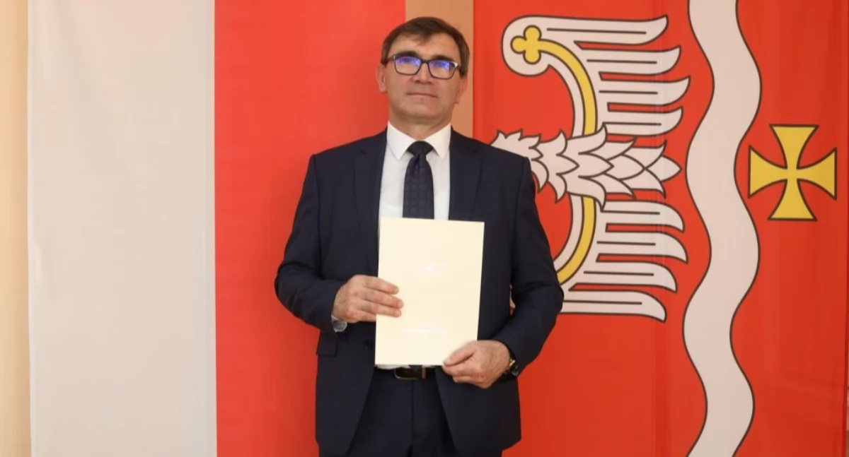 Zdjęcie: nowy Zastępca Wójta Gminy Wysokie Mazowieckie Paweł Śliwowski