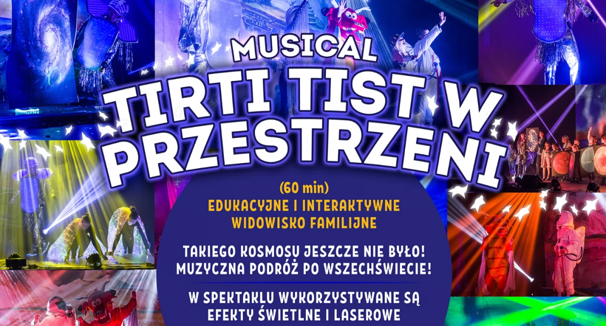 Koncerty, Kosmiczna przygoda Wysokiem Mazowieckiem zaprasza musical dzieci - zdjęcie, fotografia