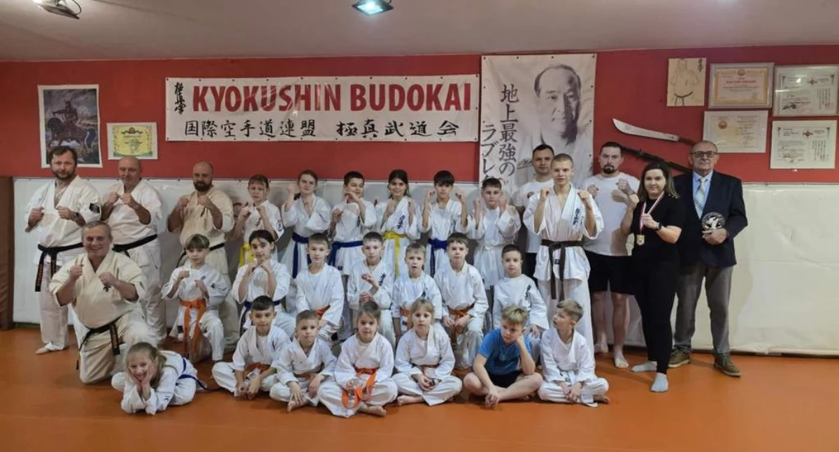 Sporty walki, Mazowiecko Podlaskiego Klubu Karate Seminarium Ciechanowcu [foto] - zdjęcie, fotografia