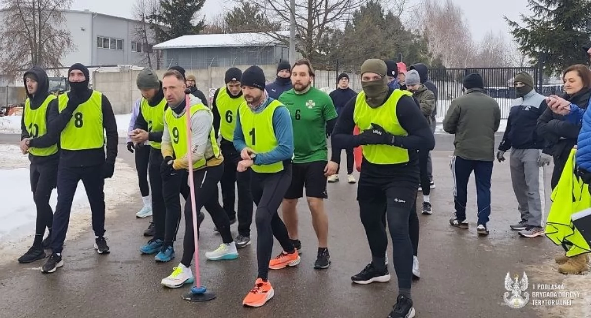 Wojsko, Wielobój żołnierski kolejnym etapem sportowej rywalizacji podlaskich terytorialsów - zdjęcie, fotografia