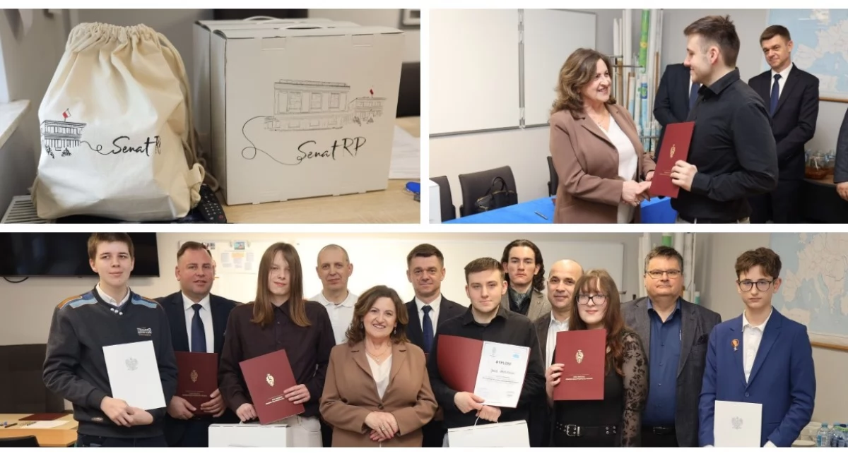 Etap okręgowy konkursu „Poznajemy Senat Rzeczypospolitej Polskiej” za nami. Uczeń z Wysokiego Mazowieckiego w finale krajowym