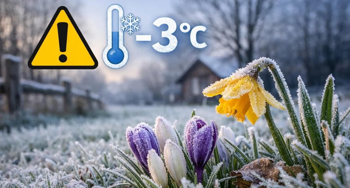 Wielkanoc z przymrozkami. Nawet -3°C przy gruncie