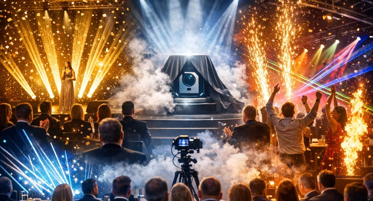 Artykuł sponsorowany, Efekty specjalne event firmowy dobrać oprawę charakteru wydarzenia - zdjęcie, fotografia