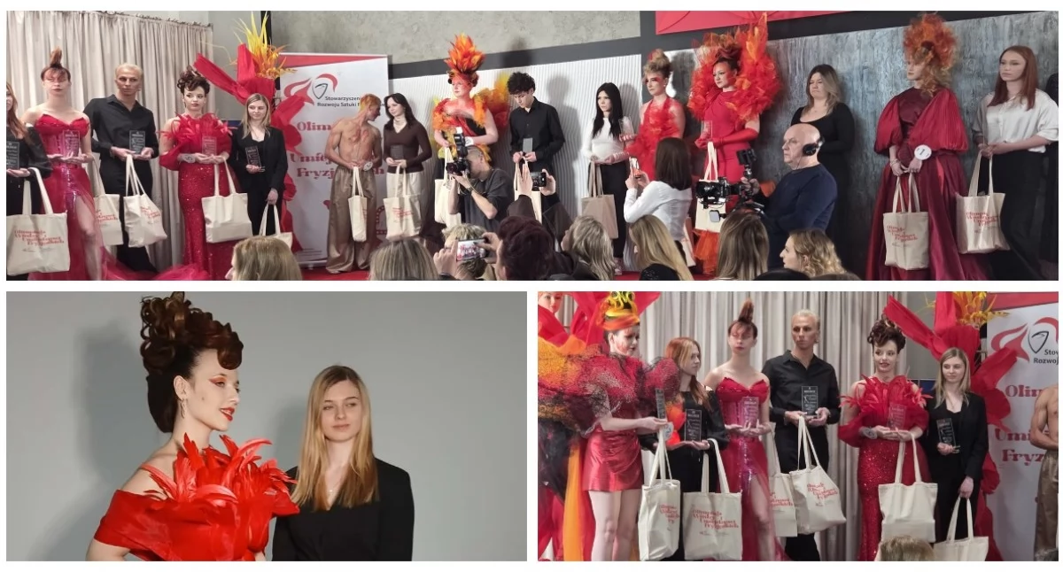 Fryzjerskie mistrzynie z Ciechanowca. I miejsce w Polsce