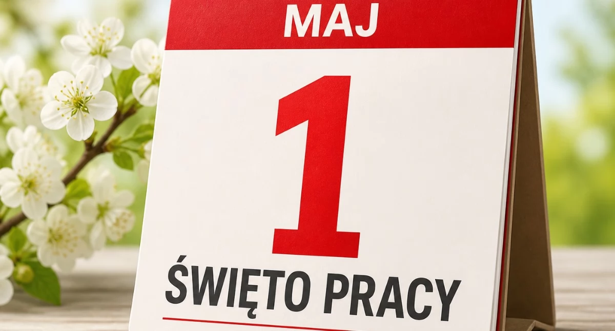 Święta, dziś Święto Pracy - zdjęcie, fotografia