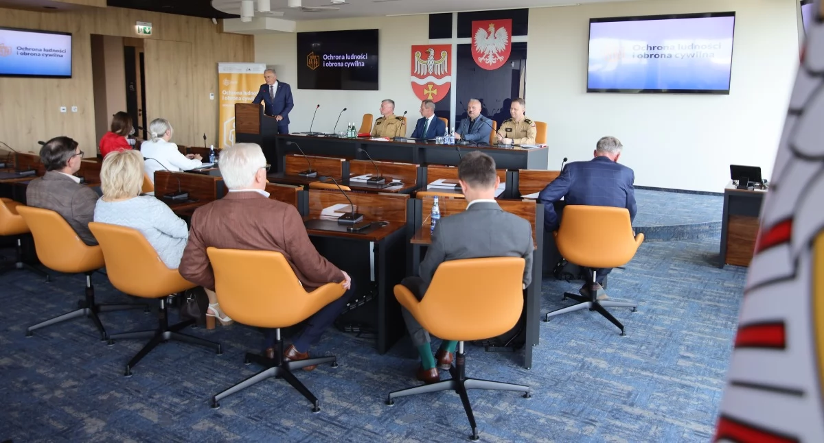 Zdjęcie: Ochrona ludności i obrona cywilna tematem konferencji w Wysokiem Mazowieckiem