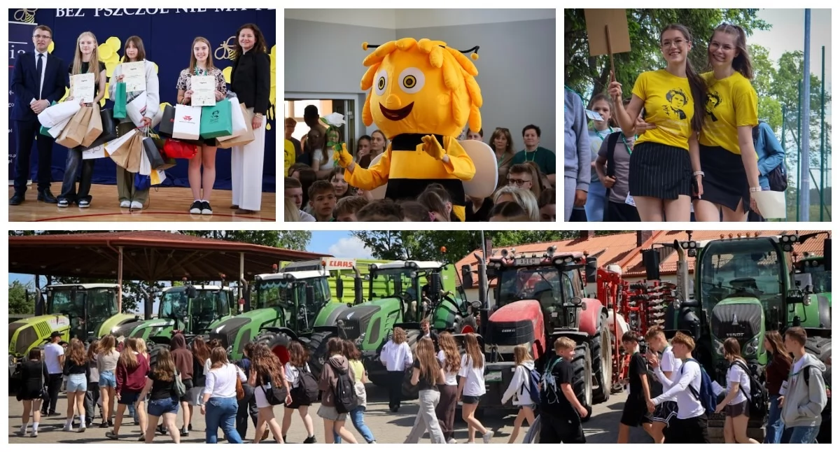 Edukacja, „Bez pszczół plonów” Dzień Młodego Pszczelarza Dzień Otwarty Krzyżewie [foto] - zdjęcie, fotografia