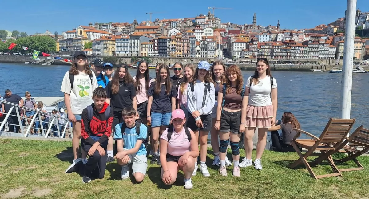 Uczniowie SP1 z Wysokiego Mazowieckiego uczyli się w Portugalii