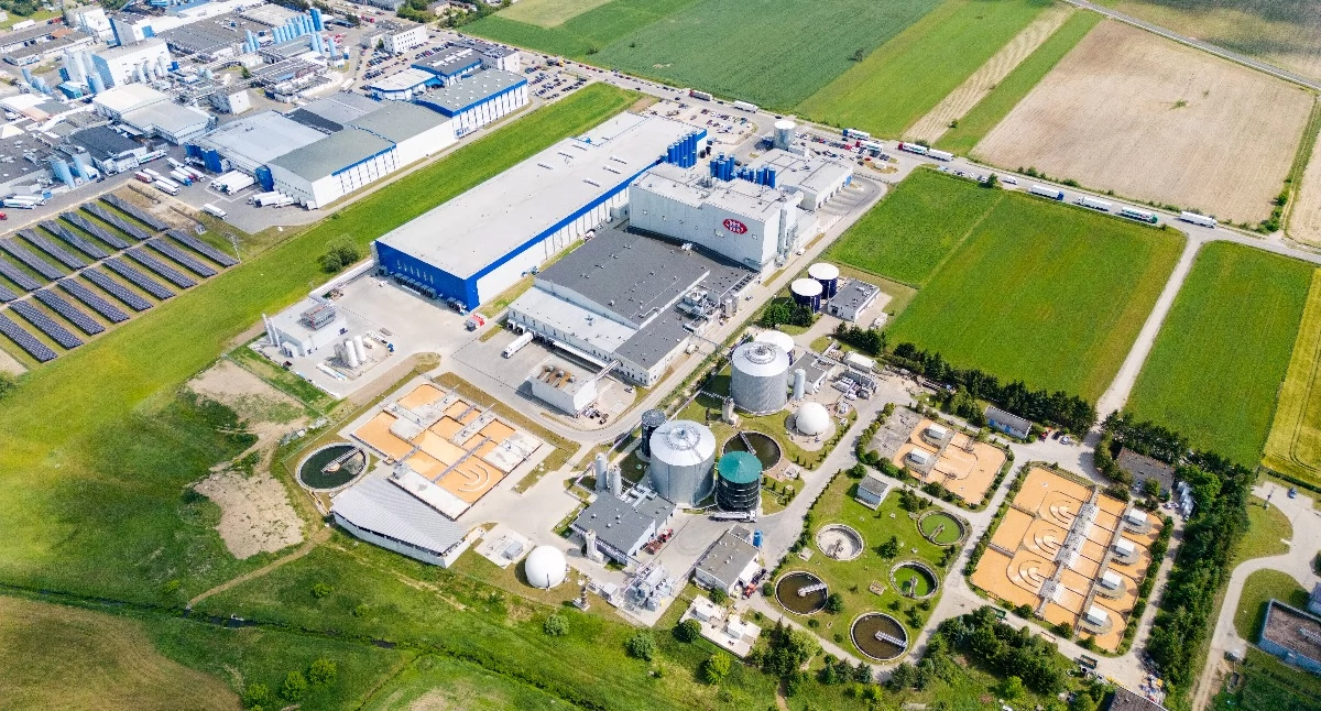 Zdjęcie: Zakład produkcyjny Grupy MLEKOVITA w Wysokiem Mazowieckiem