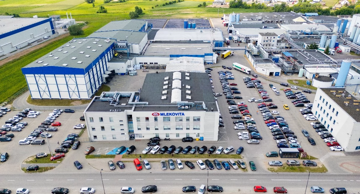 Zdjęcie: Zakład produkcyjny Grupy MLEKOVITA w Wysokiem Mazowieckiem
