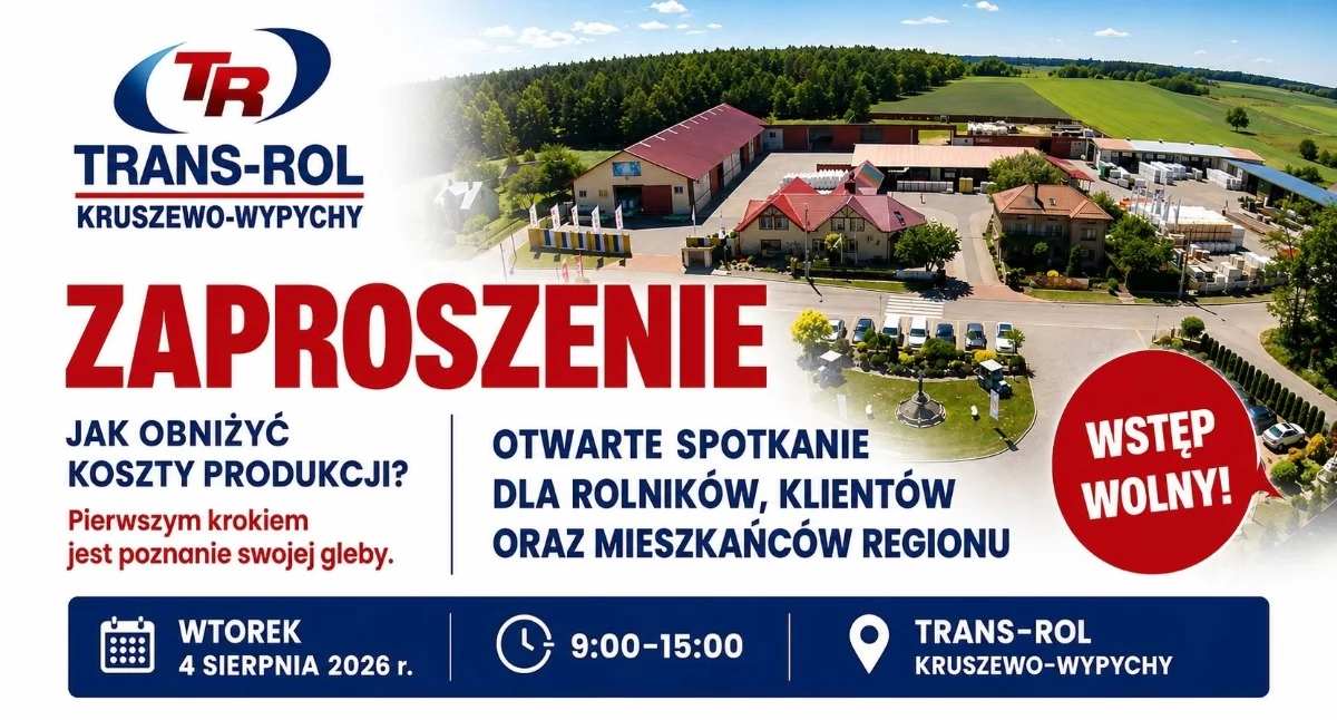 Rolnictwo, Bezpłatne badanie gleby porady ekspertów Spotkanie rolników tylko firmie TRANS - zdjęcie, fotografia