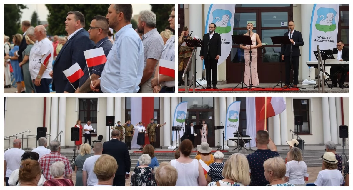 Zdjęcie: Wysokie Mazowieckie śpiewało powstańcze pieśni. Patriotyczny koncert w 82. rocznicę wybuchu Powstania Warszawskiego