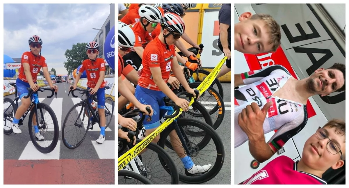 Zdjęcie: Świetny finał zawodników KS Kulesze Kościelne. Oskar i Miłosz Żochowscy w czołówce Tour de Pologne Junior