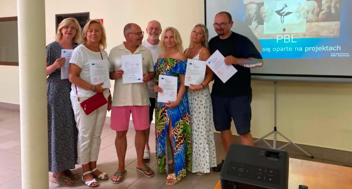 Edukacja, Erasmus+ Maderze kadra Jagiellończyka rozwijała kompetencje [foto] - zdjęcie, fotografia