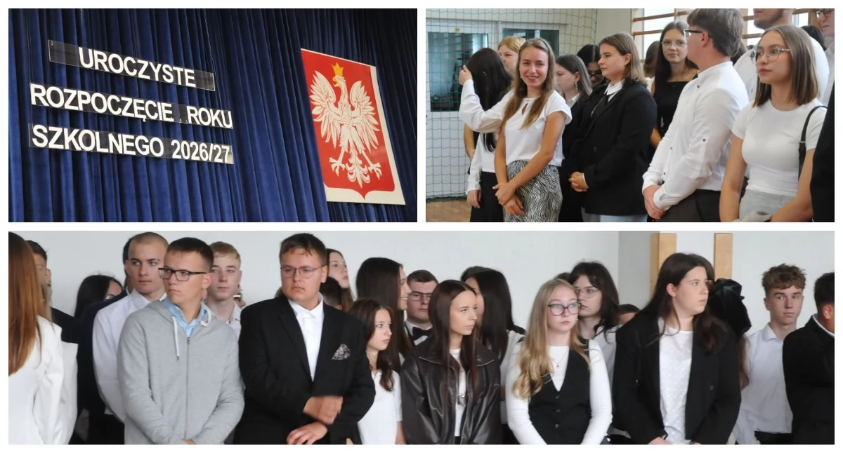 Uroczyste rozpoczęcie nowego roku szkolnego w ZSZ im. St. Staszica w Wysokiem Mazowieckiem 