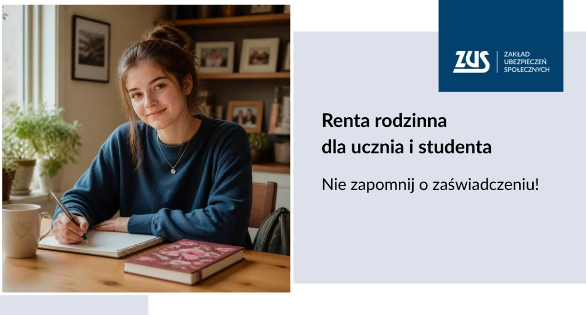 US - ZUS, Uczniowie studenci mogą stracić rentę rodzinną przypomina terminach - zdjęcie, fotografia