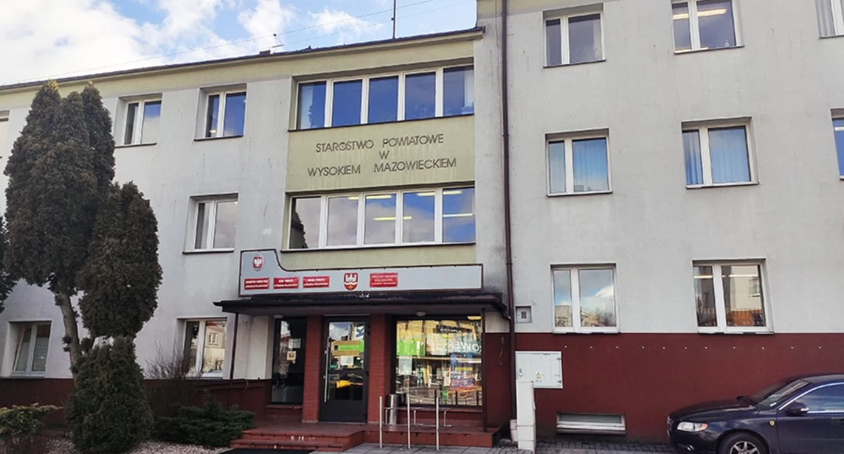 Zdjęcie: Była siedziba Starostwa Powiatowego w Wysokiem Mazowieckiem