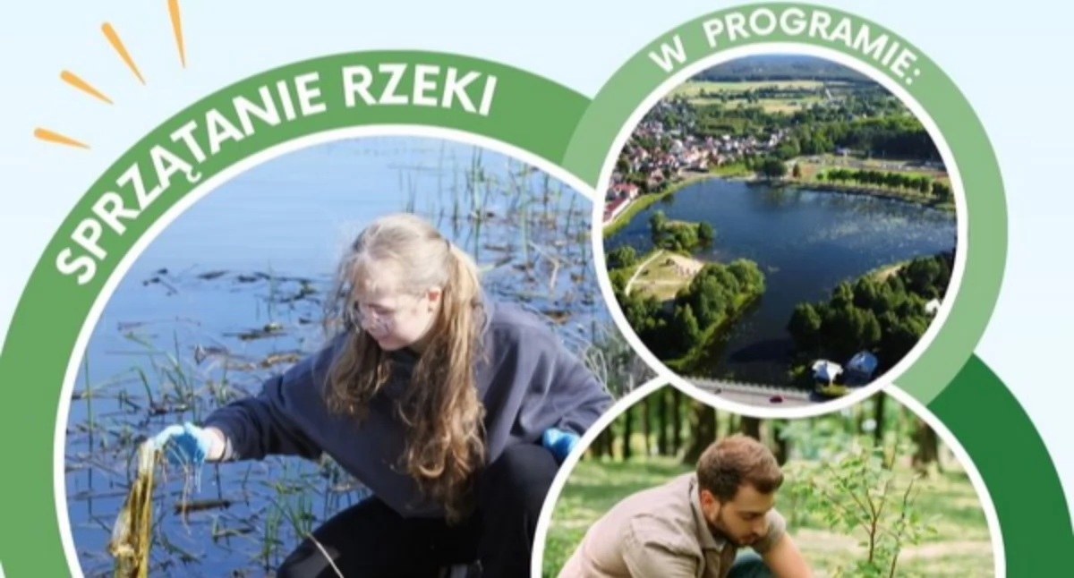 Ekologia, Wspólne sprzątanie nowych drzew Ciechanowiec zaprasza mieszkańców akcji - zdjęcie, fotografia