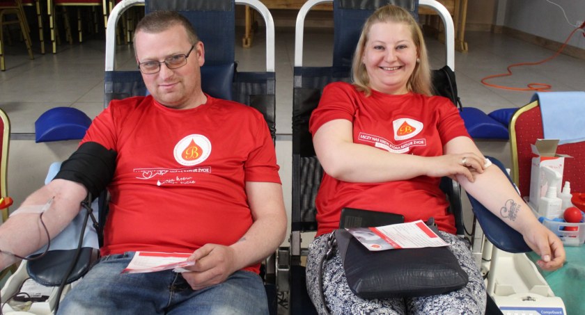 Zdjęcie OSP Rosochate Kościelne z XX zbiórki krwi