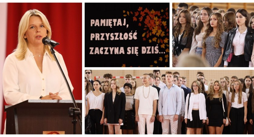 Zdjęcie: Rozpoczęcie roku szkolnego w ZSOiP w Wysokiem Mazowieckiem