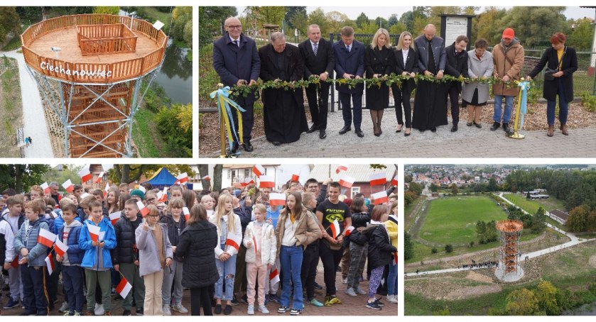 Zdjęcie: Uroczystości otwarcia nowych inwestycji w Ciechanowcu