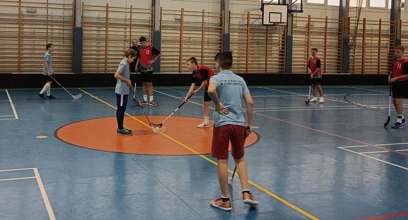 Zdjęcie: Turniej unihokeja szkół podstawowych w Wysokiem Mazowieckiem