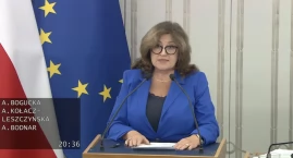 Zdjęcie dotyczy: Senator Anna Bogucka interweniuje w sprawie drogi krajowej nr 63 i sytuacji w PKS Nova [video]