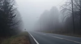 IMGW ostrzega przed gęstymi mgłami w Podlaskiem