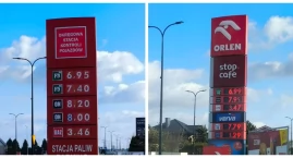 Zdjęcie dotyczy: Tankowanie coraz droższe. Sprawdzamy ceny paliw w Wysokiem Mazowieckiem [foto]