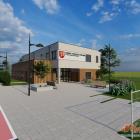 Wizualizacja centrum zdrowia w Kobylinie-Borzymach