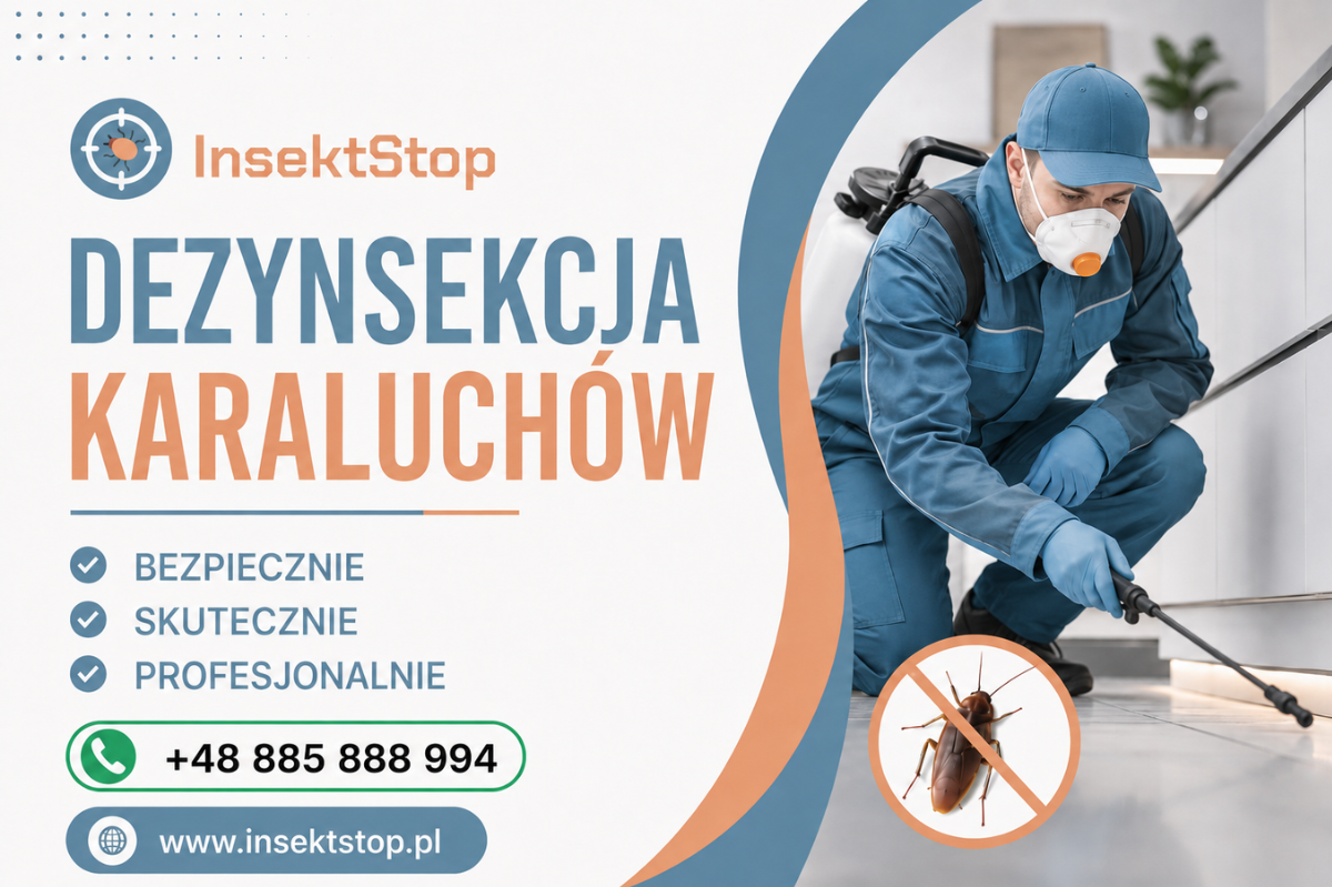 dezynsekcja karaluchów