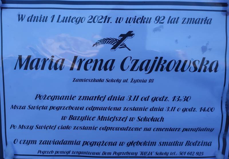 Maria Irena Czajkowska