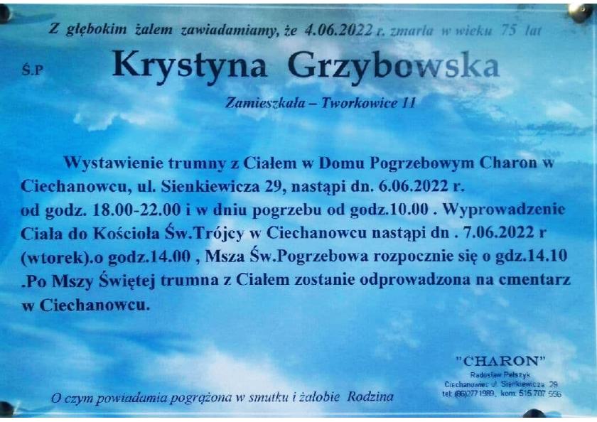 Krystyna Grzybowska