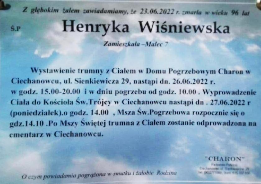 Henryka Wiśniewska 