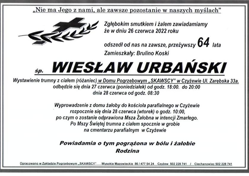Wiesław Urbański