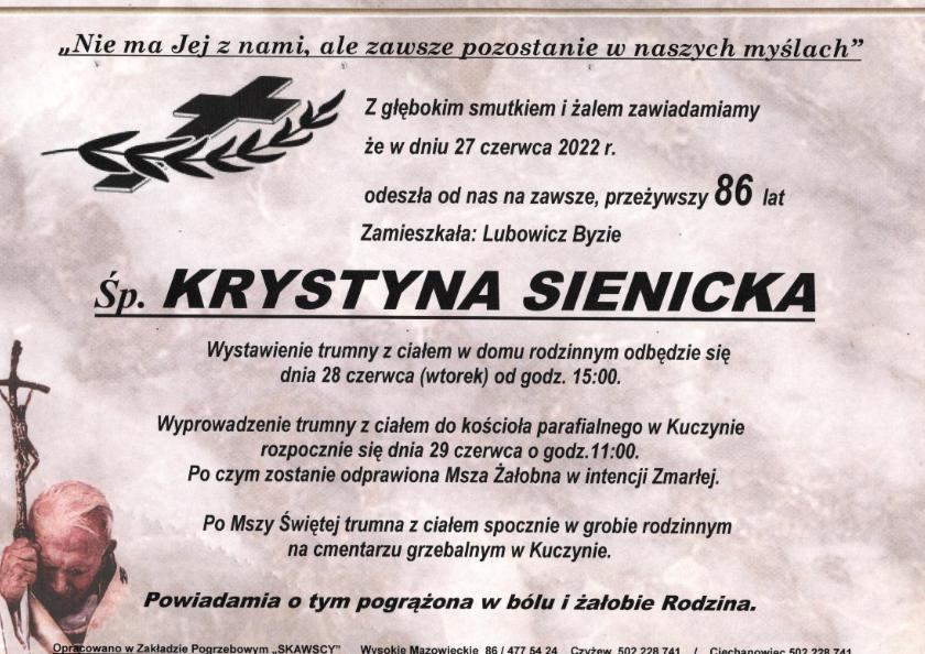 Krystyna Sienicka