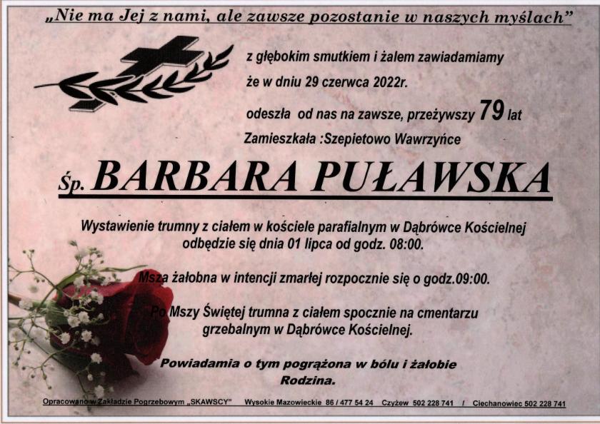 Barbara  Puławska