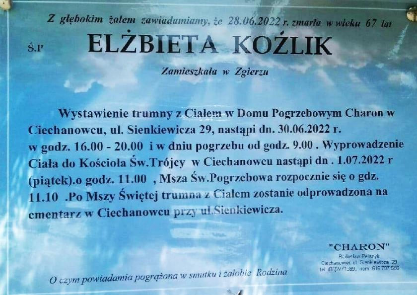 Elżbieta  Koźlik