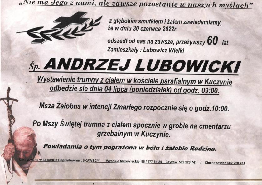 Andrzej Lubowicki