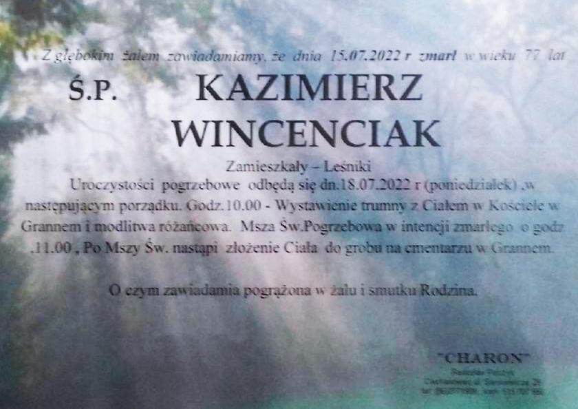 Kazimierz  Wincenciak