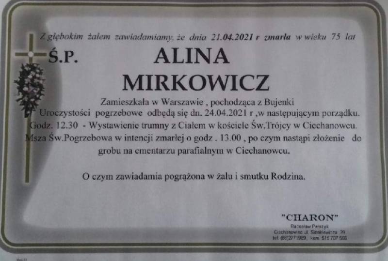 Alina Mirkowicz